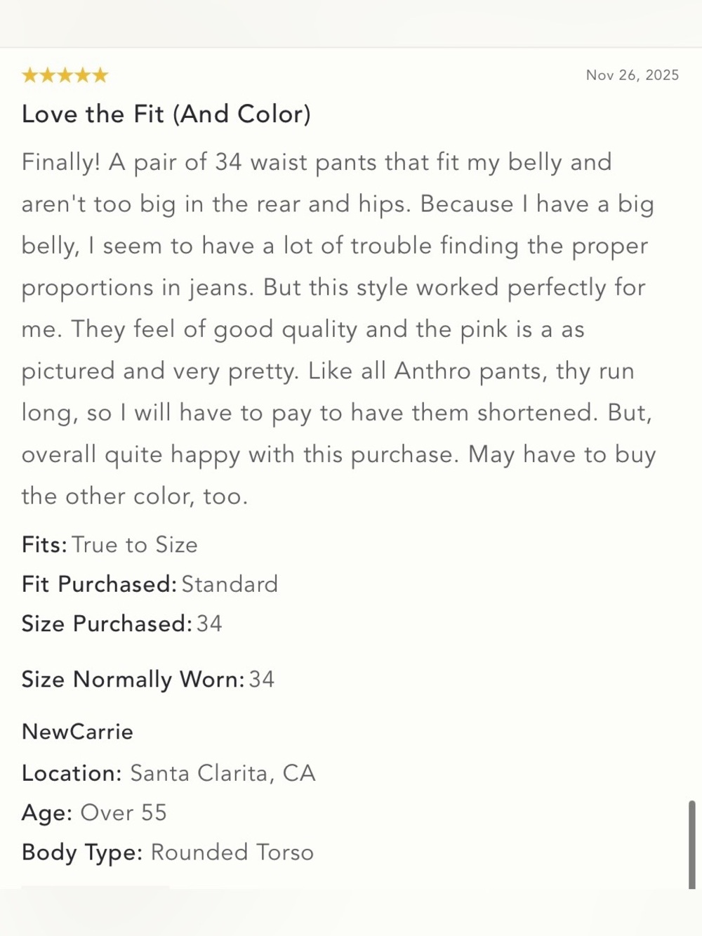 NWT Size 30 - Anthropologie Cotton Tapered Slouch Jeans in Moss (NWT US$ 158) - Picture 12 of 16